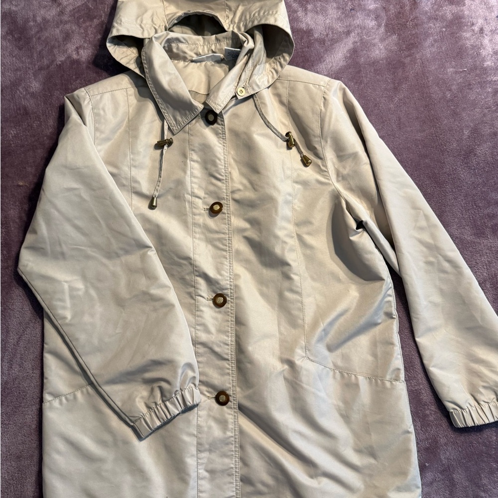 Blair Tan Hooded Jacket